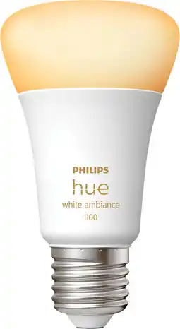 Coolblue Philips Hue White Ambiance E27 1100lm Losse lamp aanbieding