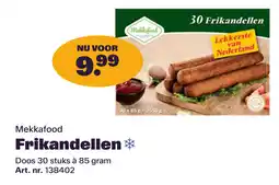 Bidfood Mekkafood Frikandellen aanbieding