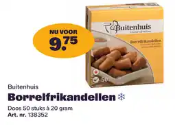 Bidfood Buitenhuis Borrelfrikandellen aanbieding