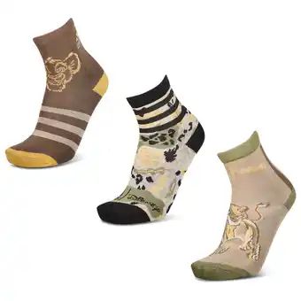 Foot Locker Adidas Kids Crew 3 Pack Sokken Unisex - Bruin - Maat 34-36 aanbieding