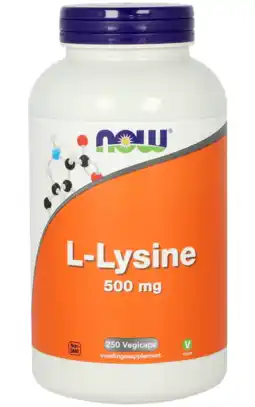 De Online Drogist Now L Lysine 500mg Capsules aanbieding