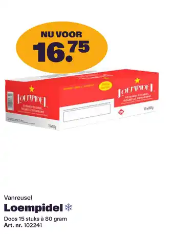 Bidfood Vanreusel Loempidel aanbieding