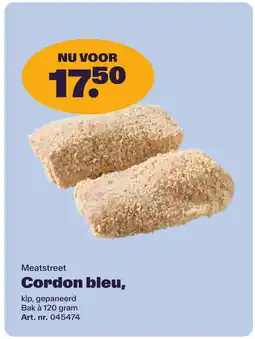 Bidfood Meatstreet Cordon bleu aanbieding