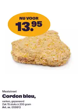 Bidfood Meatstreet Cordon bleu aanbieding