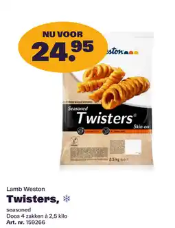 Bidfood Lamb Weston Twisters aanbieding