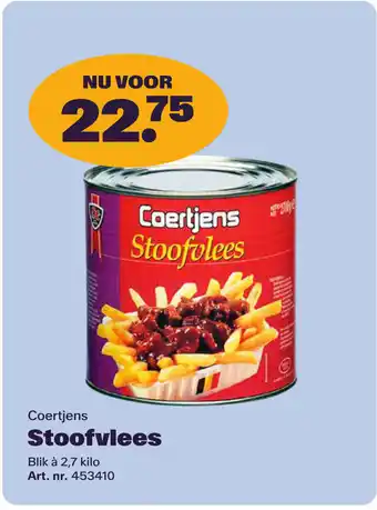 Bidfood Coertjens Stoofvlees aanbieding
