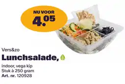 Bidfood Vers&zo Lunchsalade, aanbieding