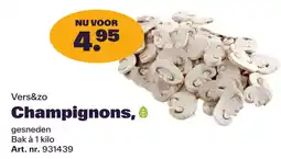 Bidfood Vers&zo Champignons aanbieding