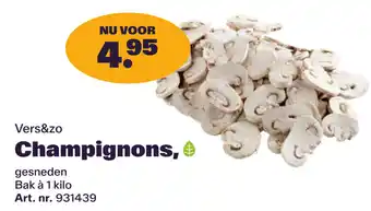Bidfood Vers&zo Champignons aanbieding