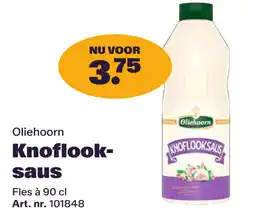 Bidfood Oliehoorn Knoflook saus aanbieding