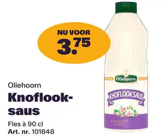 Bidfood Oliehoorn Knoflook saus aanbieding