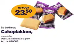 Bidfood De Lekkerste Cakeplakken, aanbieding