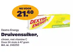 Bidfood Dextro Energy Druivensuiker, aanbieding