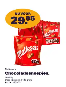 Bidfood Maltesers Chocoladesnoepjes, aanbieding