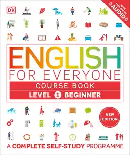 Amazon English for Everyone Course Book Level 1 Beginner: A Complete Self-Study Programme aanbieding