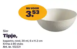 Bidfood Sier Tipje aanbieding