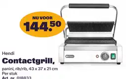 Bidfood Hendi Contactgrill, aanbieding