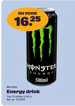 Bidfood Monster Energy drink aanbieding