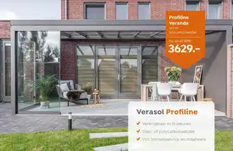 Verasol Profiline Veranda aanbieding