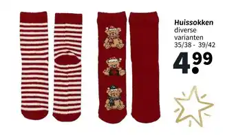 Wibra Huissokken aanbieding
