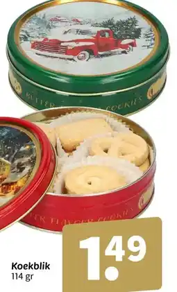 Wibra Koekblik aanbieding