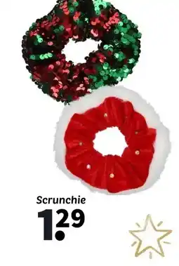 Wibra Scrunchie aanbieding