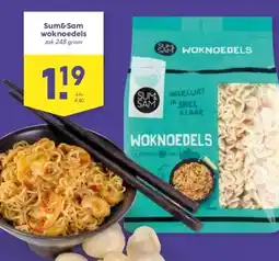 MCD Supermarkt Sum&Sam woknoedels aanbieding