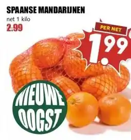 MCD Supermarkt SPAANSE MANDARIJNEN aanbieding