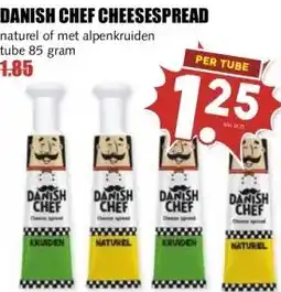 MCD Supermarkt DANISH CHEF CHEESESPREAD aanbieding