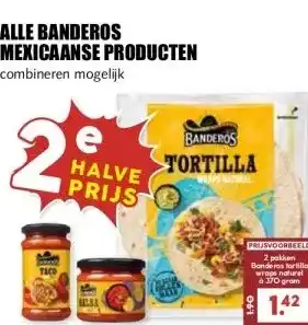 MCD Supermarkt ALLE BANDEROS MEXICAANSE PRODUCTEN aanbieding