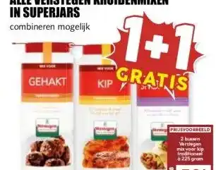 MCD Supermarkt ALLE VERSTEGEN KRUIDENMIXEN IN SUPERJARS aanbieding