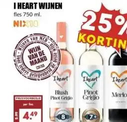 MCD Supermarkt I HEART WIJNEN aanbieding