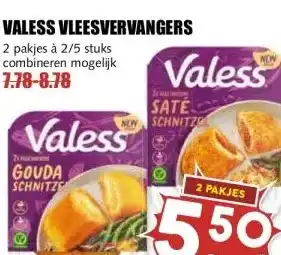 MCD Supermarkt VALESS VLEESVERVANGERS aanbieding