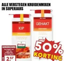 MCD Supermarkt ALLE VERSTEGEN KRUIDENMIXEN IN SUPERJARS aanbieding