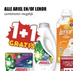 MCD Supermarkt ALLE ARIEL EN/OF LENOR aanbieding