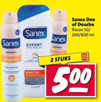 Nettorama Sanex Deo of aanbieding