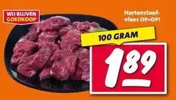 Nettorama Hertenstoof- vlees aanbieding