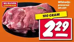 Nettorama Wildzwijn- procureur aanbieding