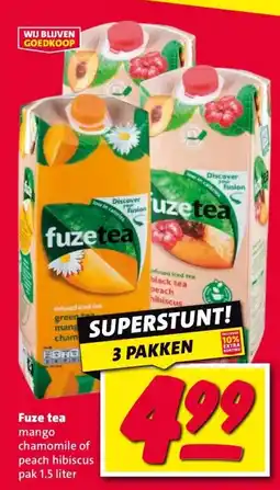 Nettorama Fuze tea mango aanbieding