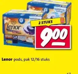 Nettorama Lenor pods, aanbieding