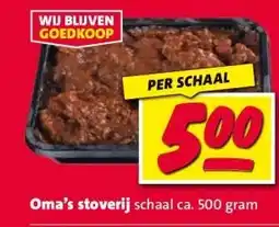 Nettorama Oma's stoverij aanbieding