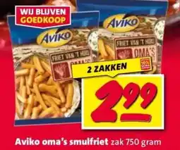 Nettorama Aviko oma's smulfriet aanbieding