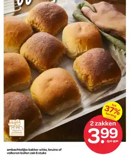 Spar Ambachtelijke bakker witte, bruine of volkoren bollen aanbieding