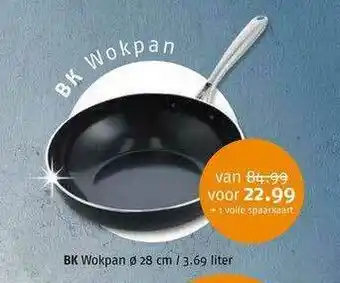 Poiesz BK Wokpan ø 28 Cm - 3.69 Liter aanbieding