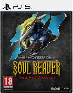 MediaMarkt Mindscape Sw Legacy Of Kain: Soul Reaver 1 & 2 Remastered Deluxe Edition – Nl/fr - PS5 aanbieding