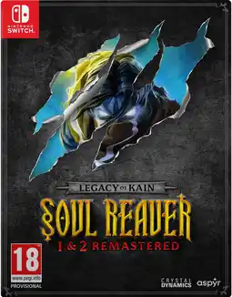 MediaMarkt Mindscape Sw Legacy Of Kain: Soul Reaver 1 & 2 Remastered Deluxe Edition – Nl/fr - Switch aanbieding