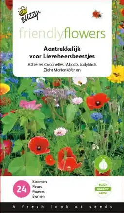 Welkoop Buzzy Lieveheerstbeestje mengsel - Bloemzaden - Mengsels aanbieding
