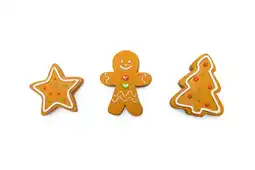 Welkoop Beeztees Kerstfiguren - Hondenspeelgoed - Bruin - 1stuk aanbieding