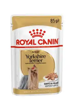 Welkoop Royal Canin Yorkshire Terrier Adult Pouch - Hondenvoer - 0,012kg aanbieding