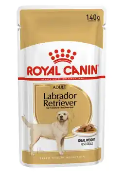 Welkoop ROYAL CANIN Adult Labrador Retriever Natvoer 10x 140gr - Hondenvoer - 0,01kg aanbieding